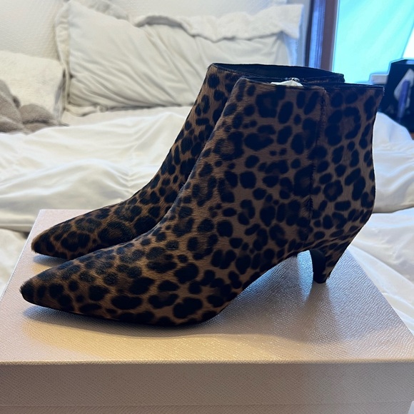 Brand new leopard print Prada booties - Picture 3 of 13